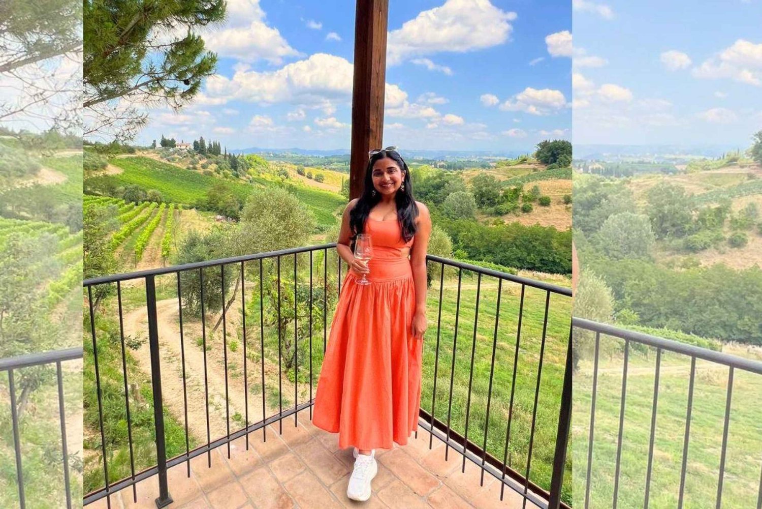 Tour del vino por la Toscana: 2 bodegas y San Gimignano desde Roma