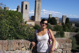 Tour del vino por la Toscana: 2 bodegas y San Gimignano desde Roma
