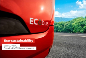 Fra Venedig: 1vejs busbillet til Firenze eller omvendt