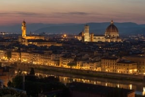 Wycieczka wózkiem golfowym: Florencja nocą
