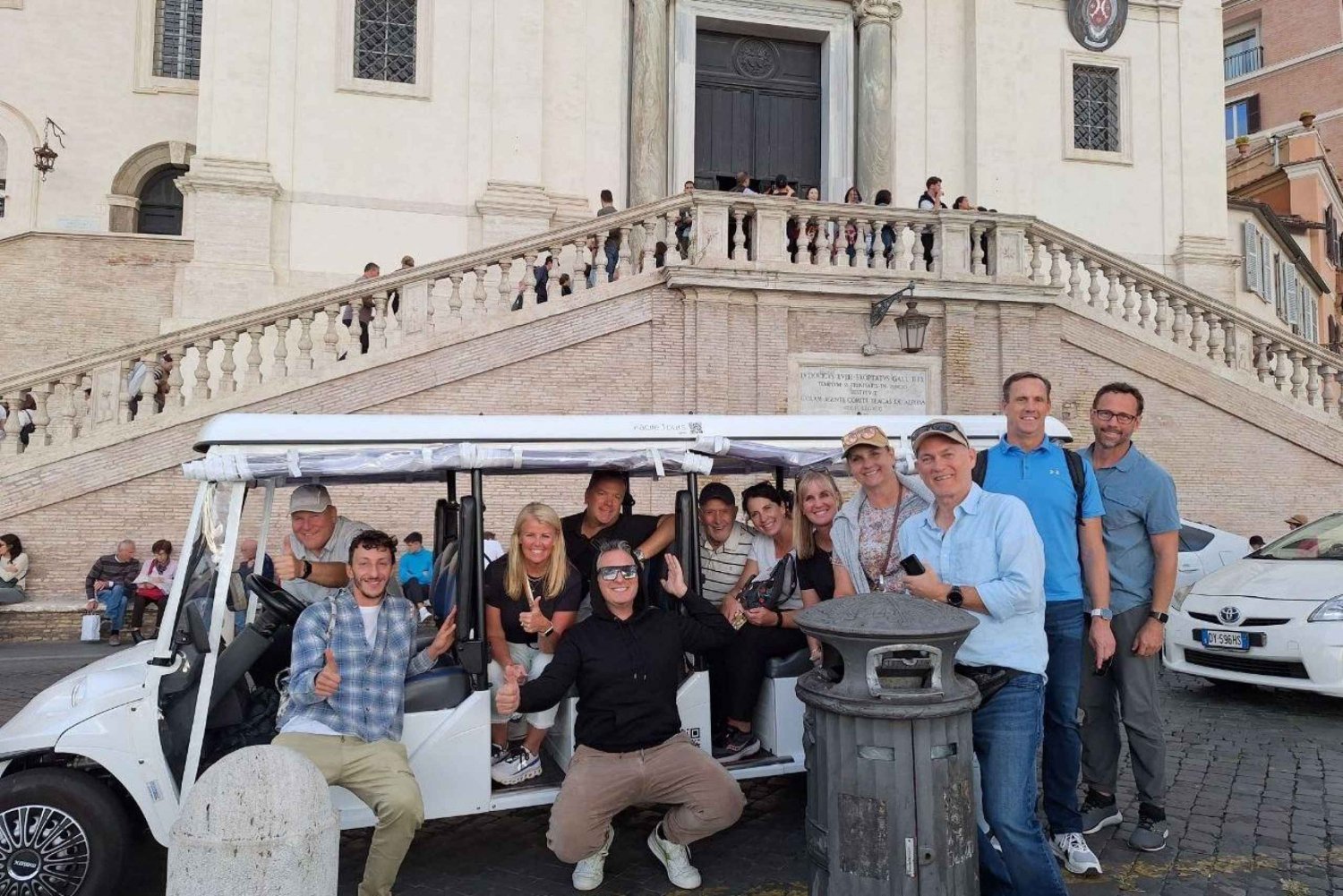 Wycieczka wózkiem golfowym we Florencji
