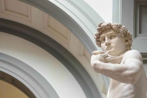 Tour espresso delle Gallerie dell'Accademia e degli Uffizi con Cattedrale del Duomo