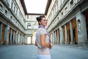 Tour espresso delle Gallerie dell'Accademia e degli Uffizi con Cattedrale del Duomo