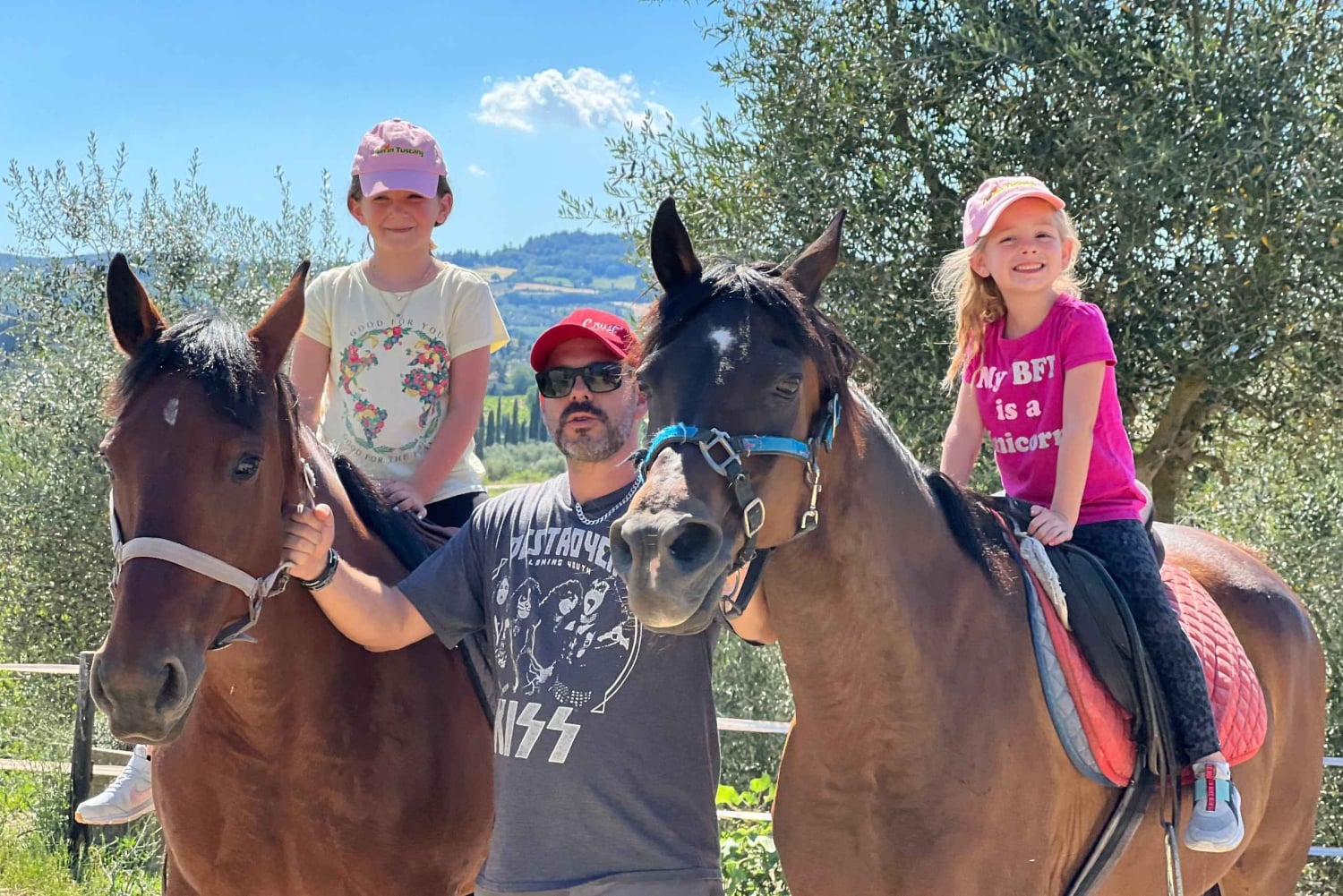 Верховая езда с винным туром из Флоренции