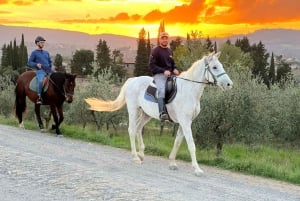 Верховая езда с винным туром из Флоренции