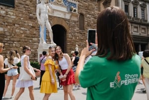 Livorno: Tour facoltativo a piedi di Firenze e ingresso all'Accademia
