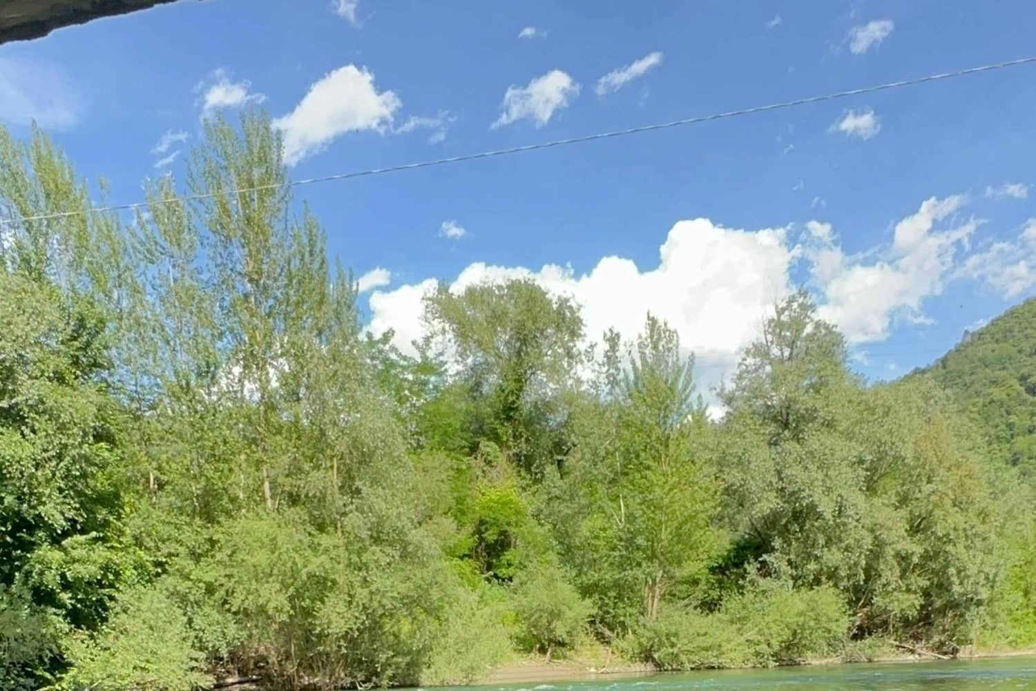 Lucca: caiaque na ponte do diabo
