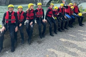 Lucca: caiaque na ponte do diabo