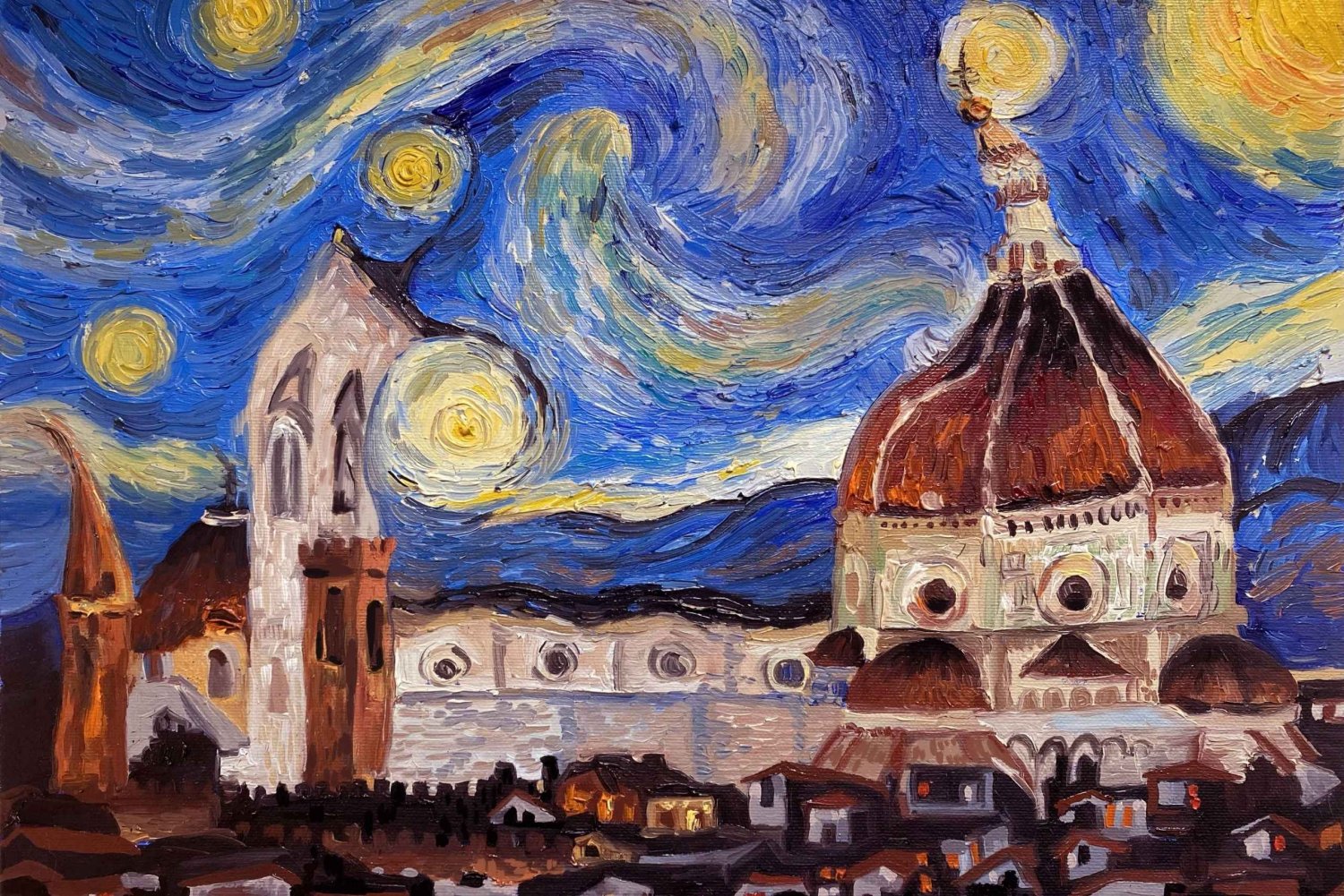 Art moderne à Florence : atelier de peinture sur le thème de Van Gogh