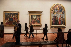 Palatina-galleriet og guidet spasertur i Firenze