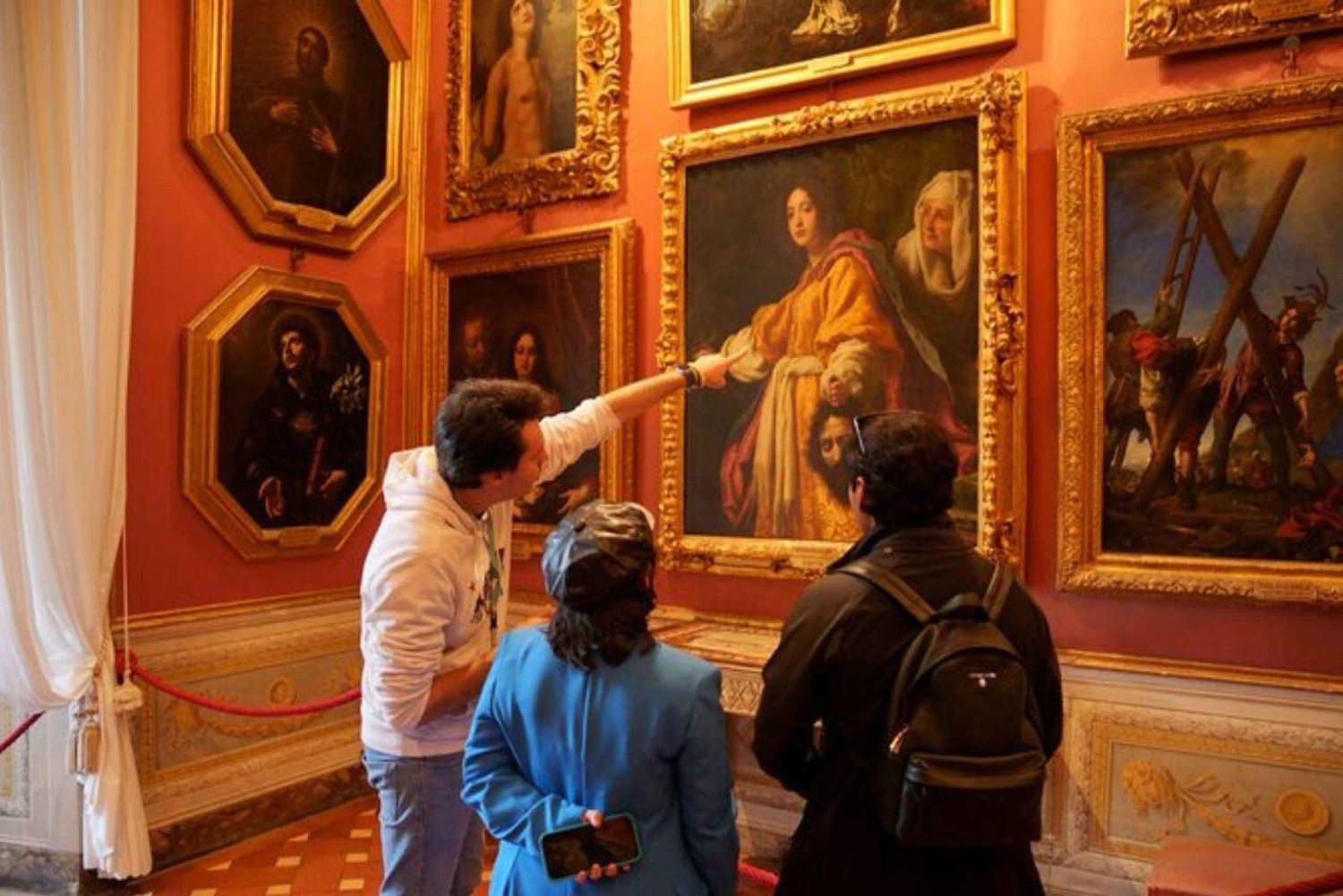 Palatinan galleria ja Pitti Opastettu kierros Firenzessä