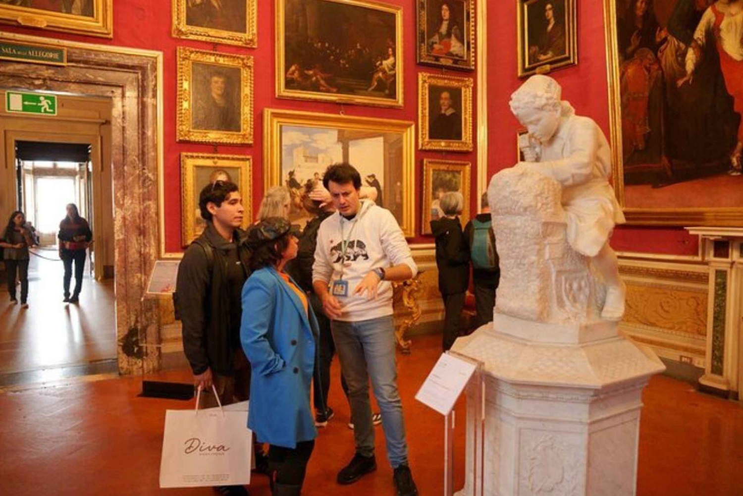 Palatinan galleria ja Pitti Opastettu kierros Firenzessä