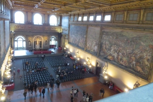 Rundvisning i Palazzo Vecchios hemmelige passager og frokost eller 'Gelato'