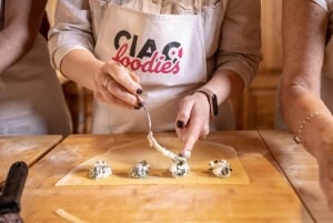 Florenz: Pasta- und Tiramisu-Kurs mit Option zum Einkaufen auf dem Markt