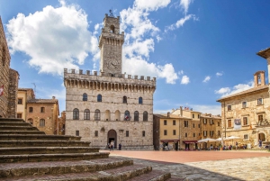 From Florence: Val D'Orcia, Montepulciano, Pienza Wine Tour