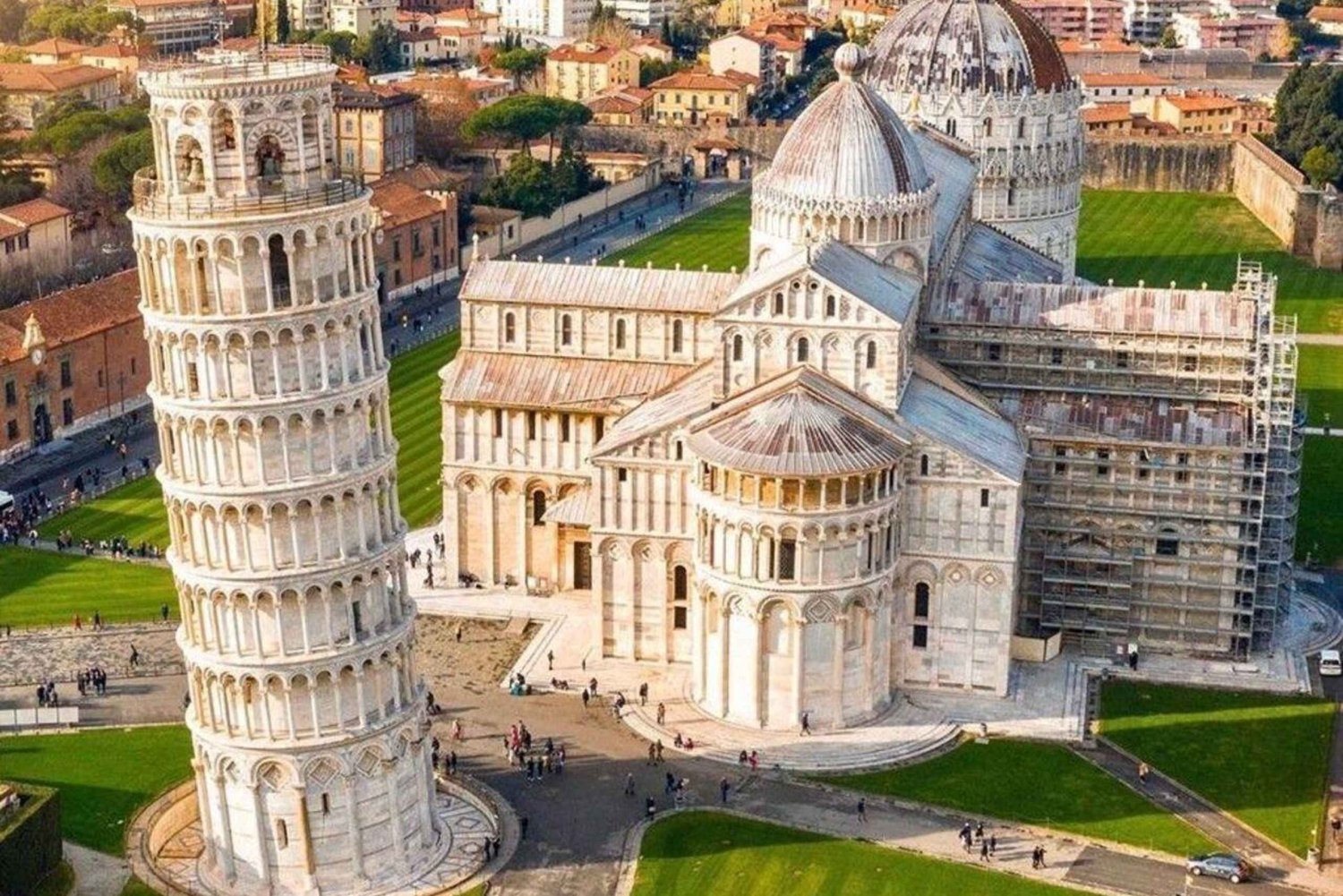 Van Rome naar Florence en Pisa: Accademia en Santa Croce in een kleine groep
