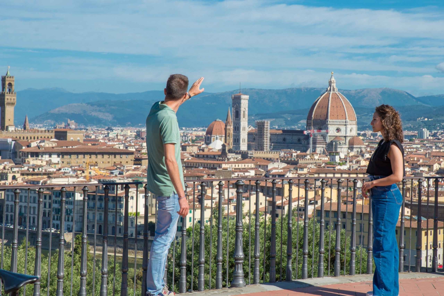 Privétour per E-bike: Piazzale Michelangelo & heuvels van Florence