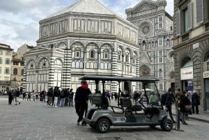 Florence: Private City Highlights Electric Golf Cart Tour