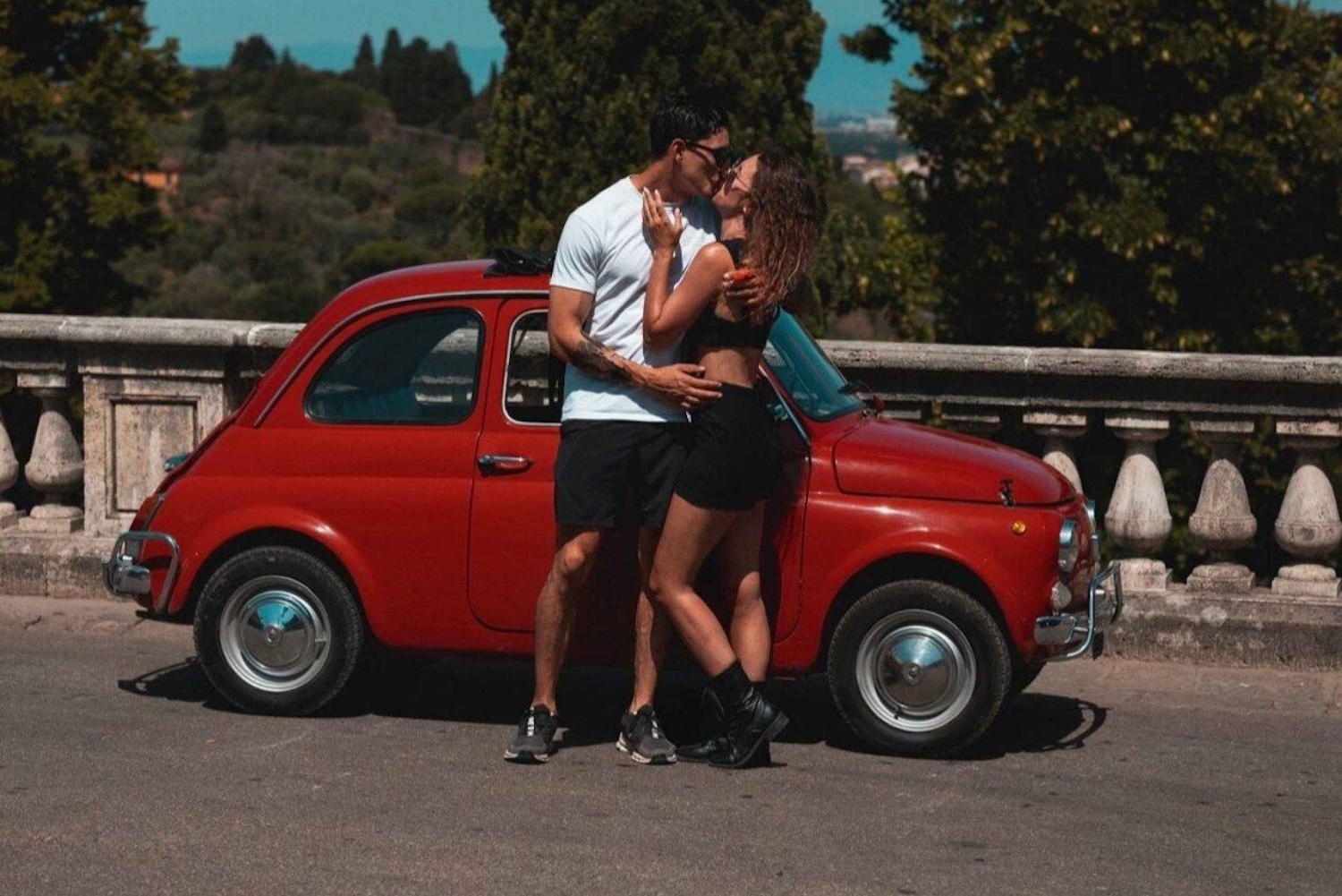 Private Vintage Fiat 500 Tour from Florence with Lunch