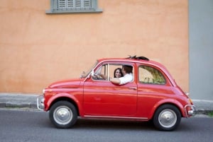 Private Vintage Fiat 500 Tour from Florence with Lunch