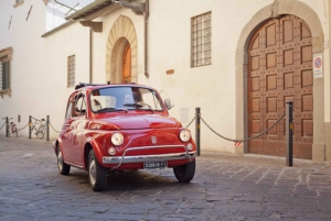 Private Vintage Fiat 500 Tour from Florence with Lunch
