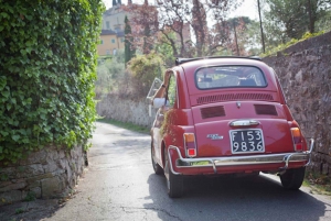 Private Vintage Fiat 500 Tour from Florence with Lunch