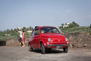 Private Vintage Fiat 500 Tour from Florence with Lunch