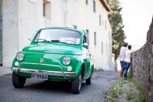 Private Vintage Fiat 500 Tour from Florence with Lunch