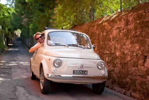 Private Vintage Fiat 500 Tour from Florence with Lunch