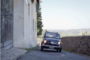Private Vintage Fiat 500 Tour from Florence with Lunch