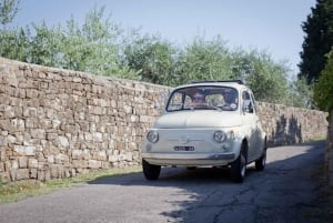 Private Vintage Fiat 500 Tour from Florence with Lunch