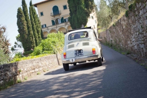Private Vintage Fiat 500 Tour from Florence with Lunch