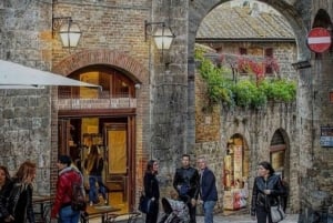 SAN GIMIGNANO: Gourmet- og vinoplevelse