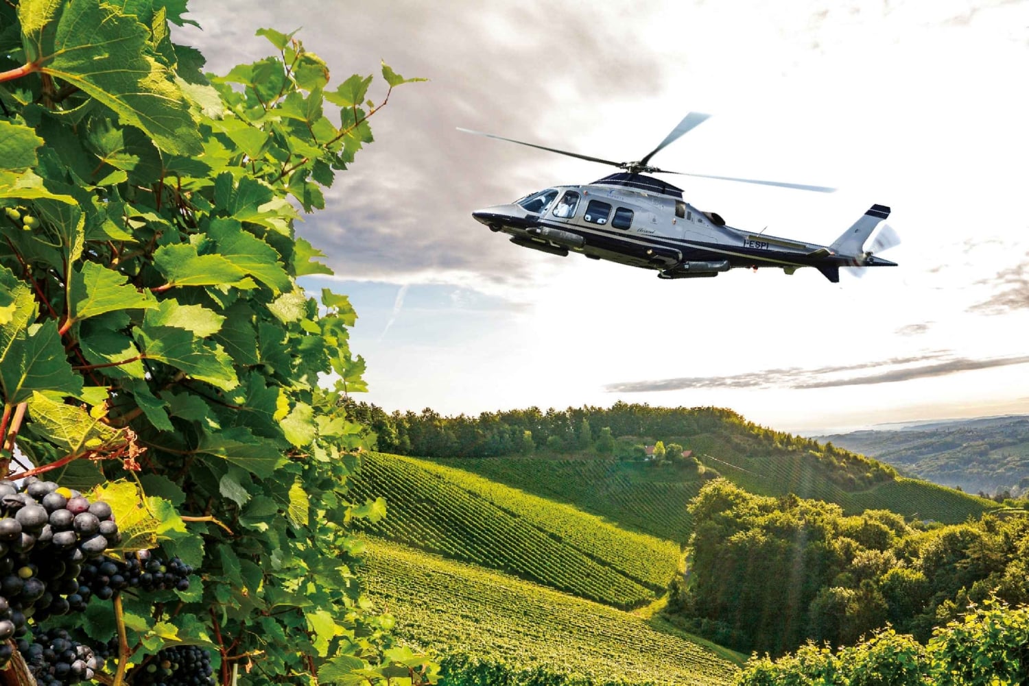 San Gimignano: Hubschrauber-Weintour in der Chianti-Region