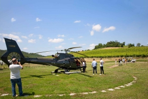 San Gimignano: Hubschrauber-Weintour in der Chianti-Region