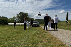 San Gimignano: Hubschrauber-Weintour in der Chianti-Region