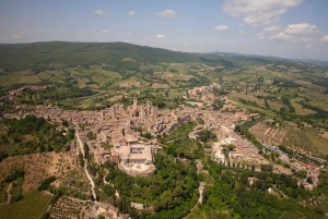 San Gimignano: Hubschrauber-Weintour in der Chianti-Region