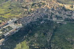 San Gimignano: Hubschrauber-Weintour in der Chianti-Region