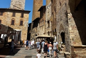 Florencia: Visita a San Gimignano + Degustación de Vinos y Queso Chianti