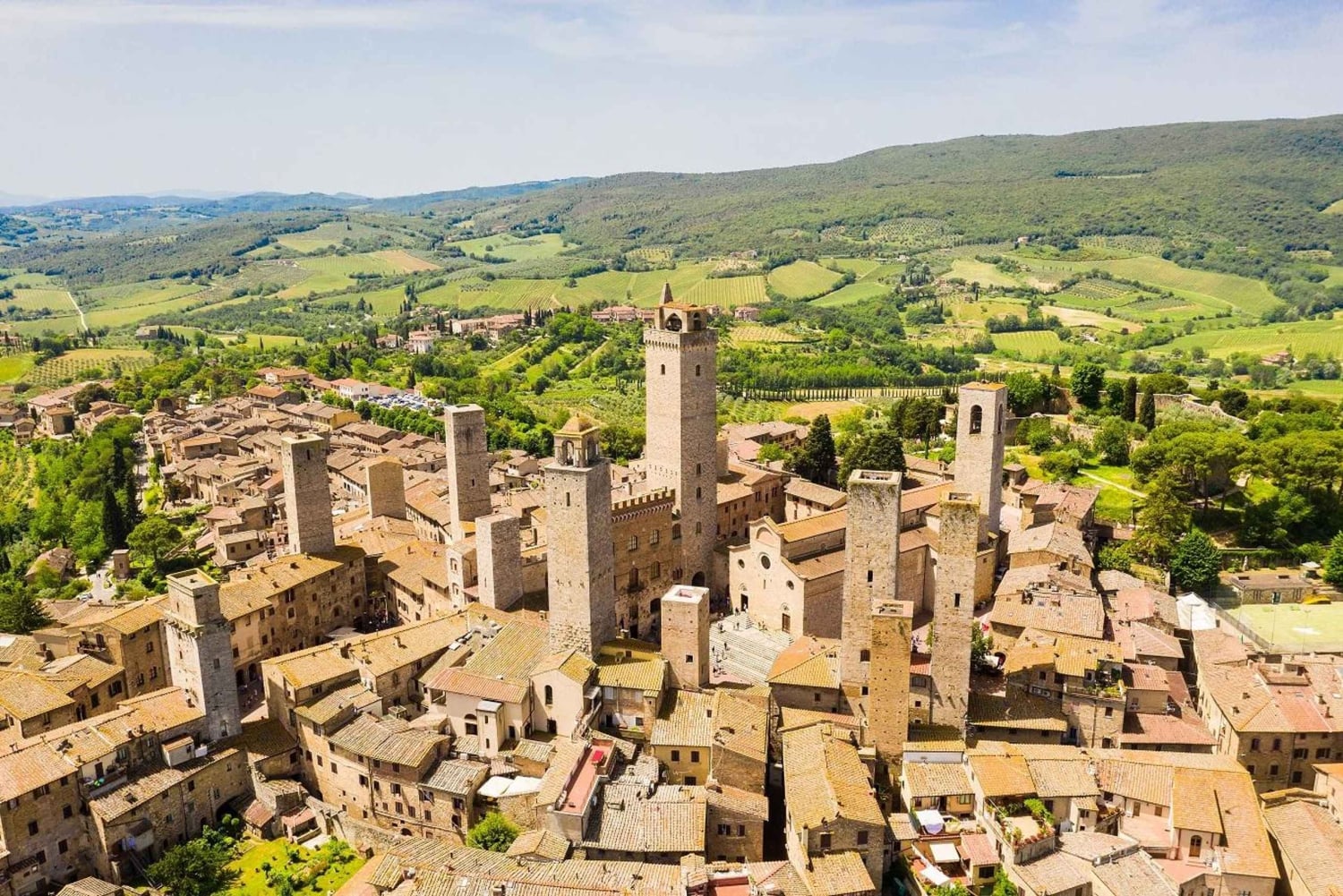 San Gimignano, Volterra, St Galgano Abbey small group tour