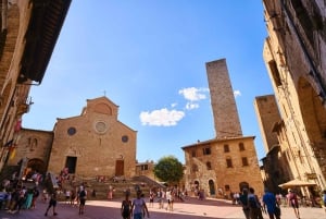 San Gimignano, Volterra, St Galgano Abbey small group tour