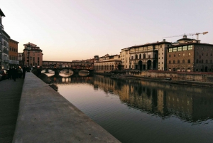 Zachód słońca we Florencji