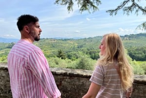 El sabor de la Toscana: Excursión de un día en torno al aceite de oliva y el vino desde Florencia