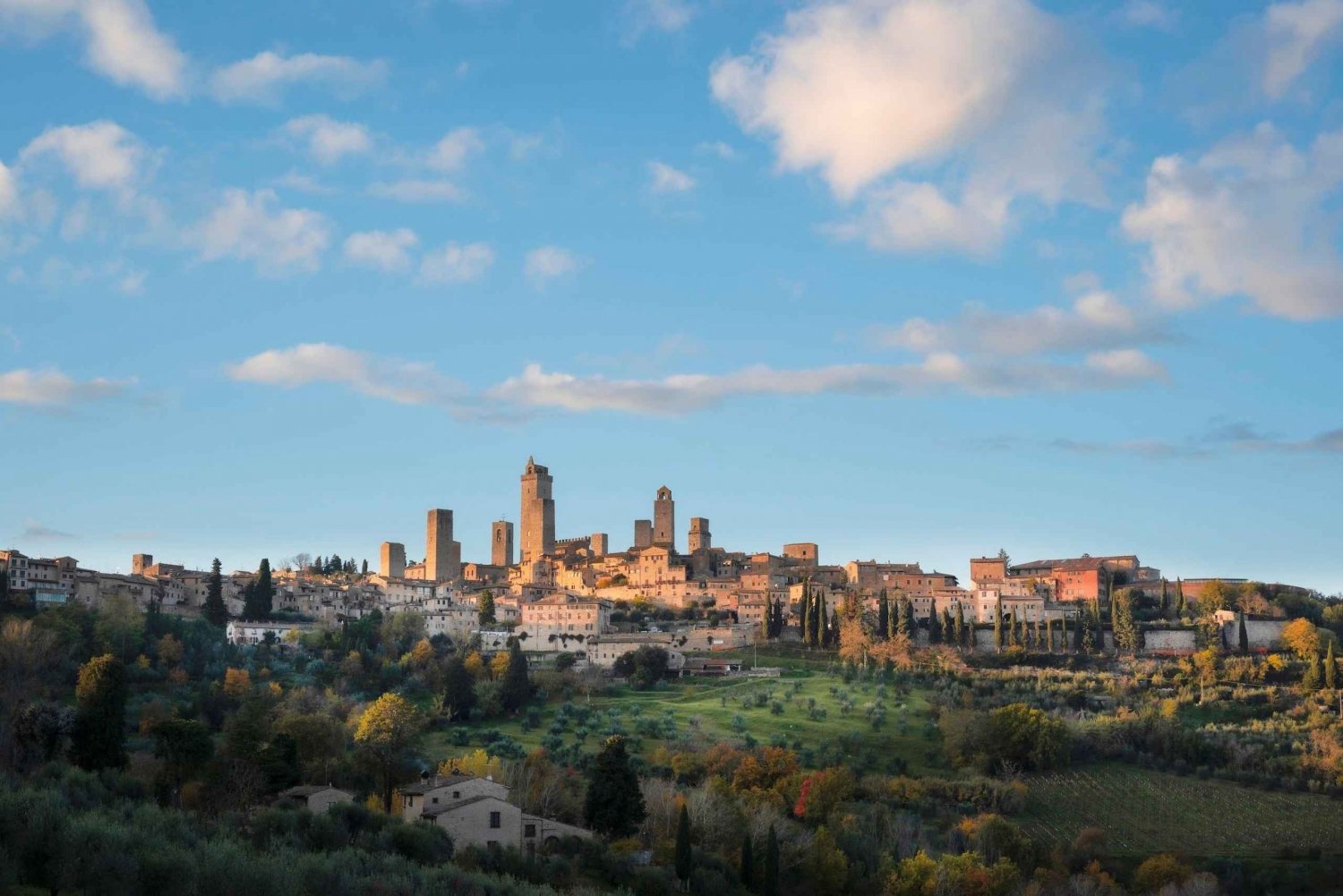 Visita San Gimignano-Monteriggioni: As rotas do gosto toscano