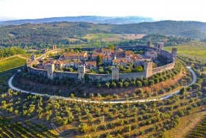 Visita San Gimignano-Monteriggioni: As rotas do gosto toscano