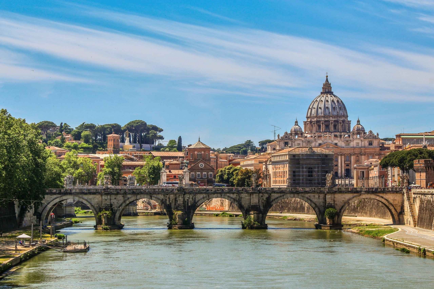 Traslado entre Florença e Roma com parada turística