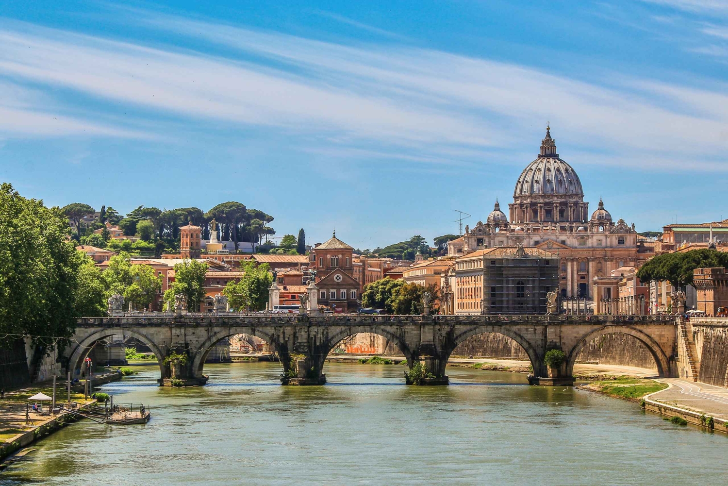 Transfer mellom Firenze og Roma med sightseeingstopp