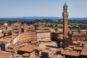Traslado entre Florença e Roma com parada turística