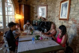 Excursão de 1 dia à região vinícola de Chianti na Toscana de Vespa