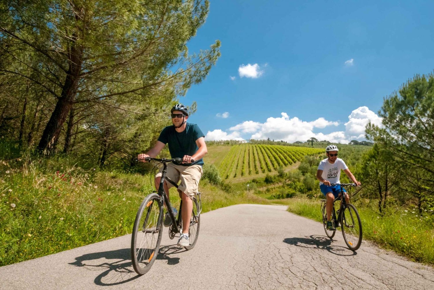 Depuis Florence : visite de la Toscane à vélo électrique
